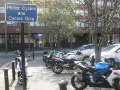 Hamilton Street Motorcycle Parking